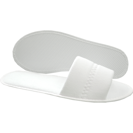 Тапочки флисовые на подошве ЭВА 3,5 мм — купить оптом для отелей